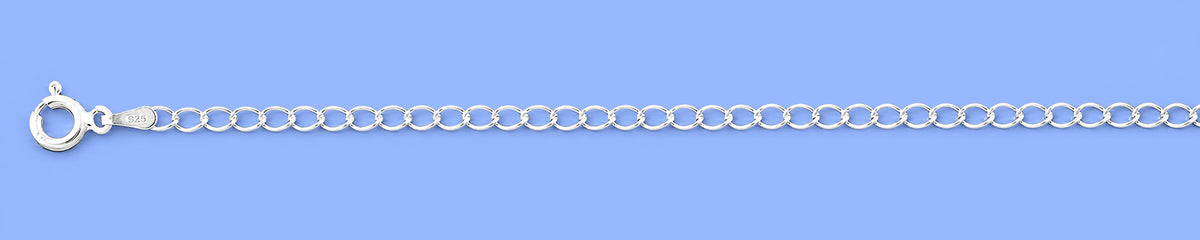 Silver Link Anklet