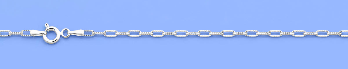 Silver Link Anklet