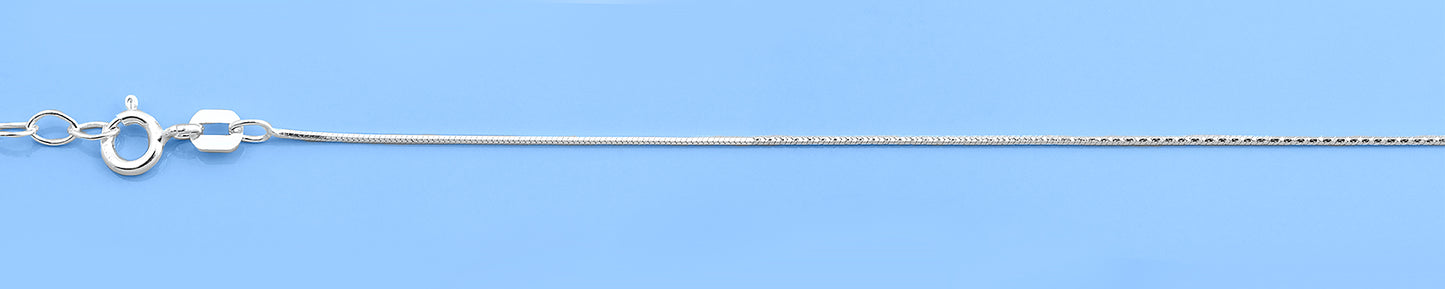 Silver Snake Chain Anklet