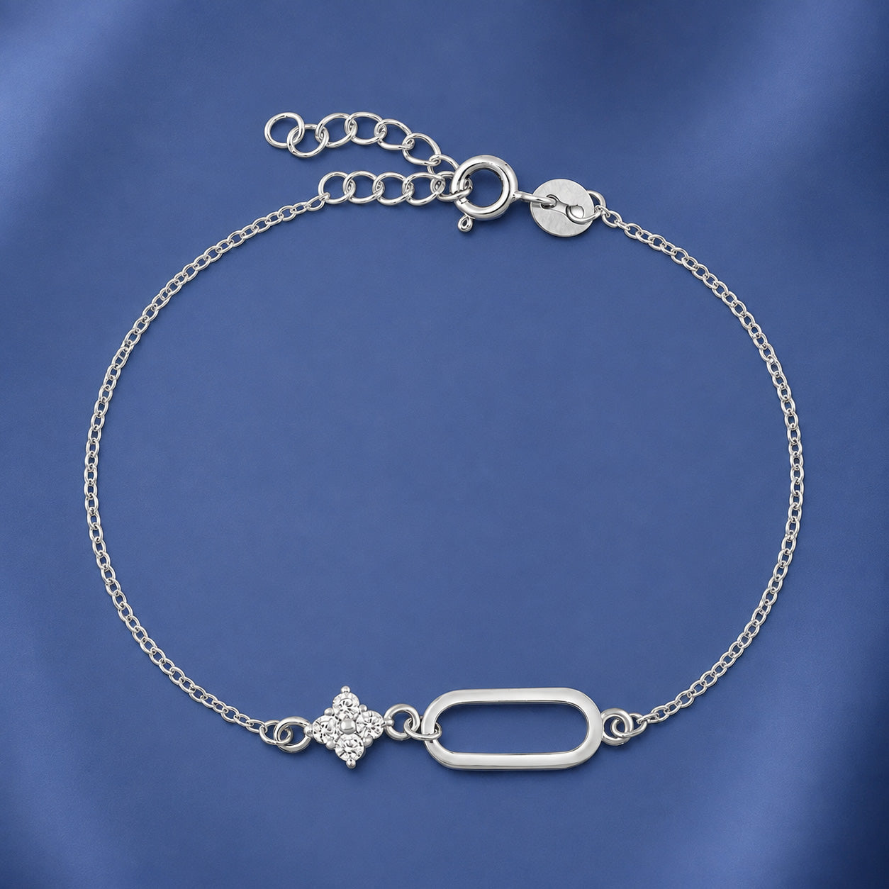Silver CZ Bracelet
