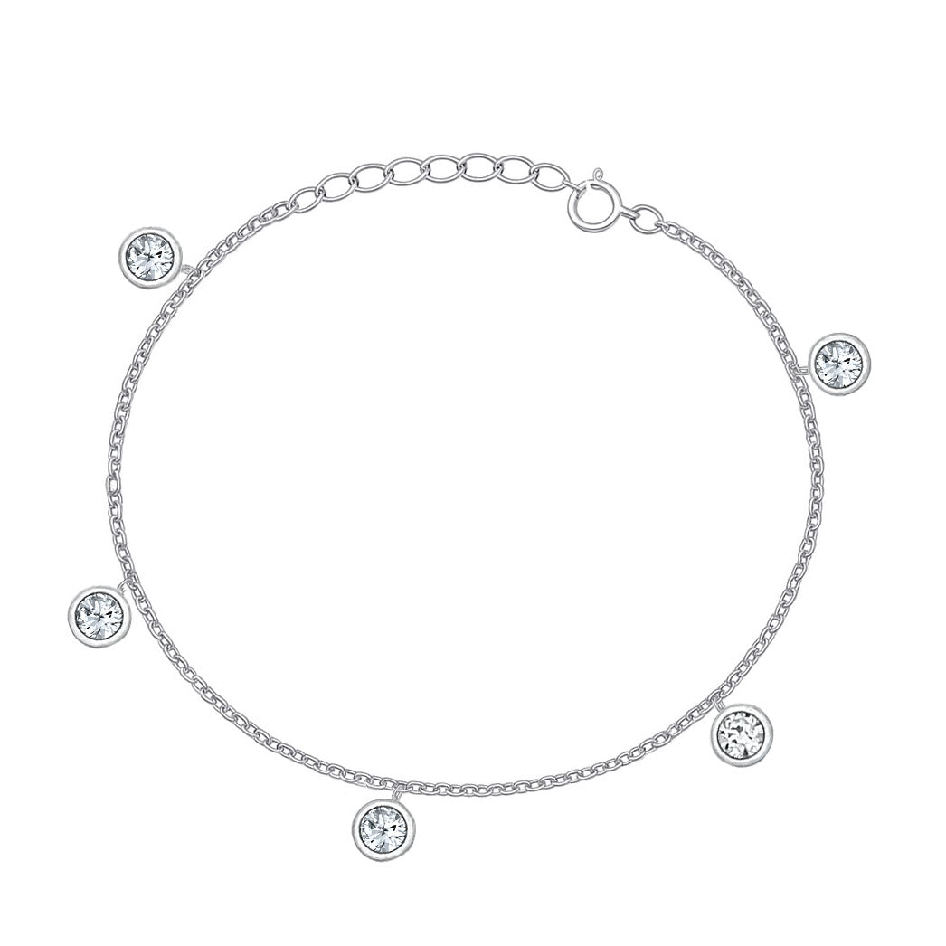 Silver CZ Bracelet