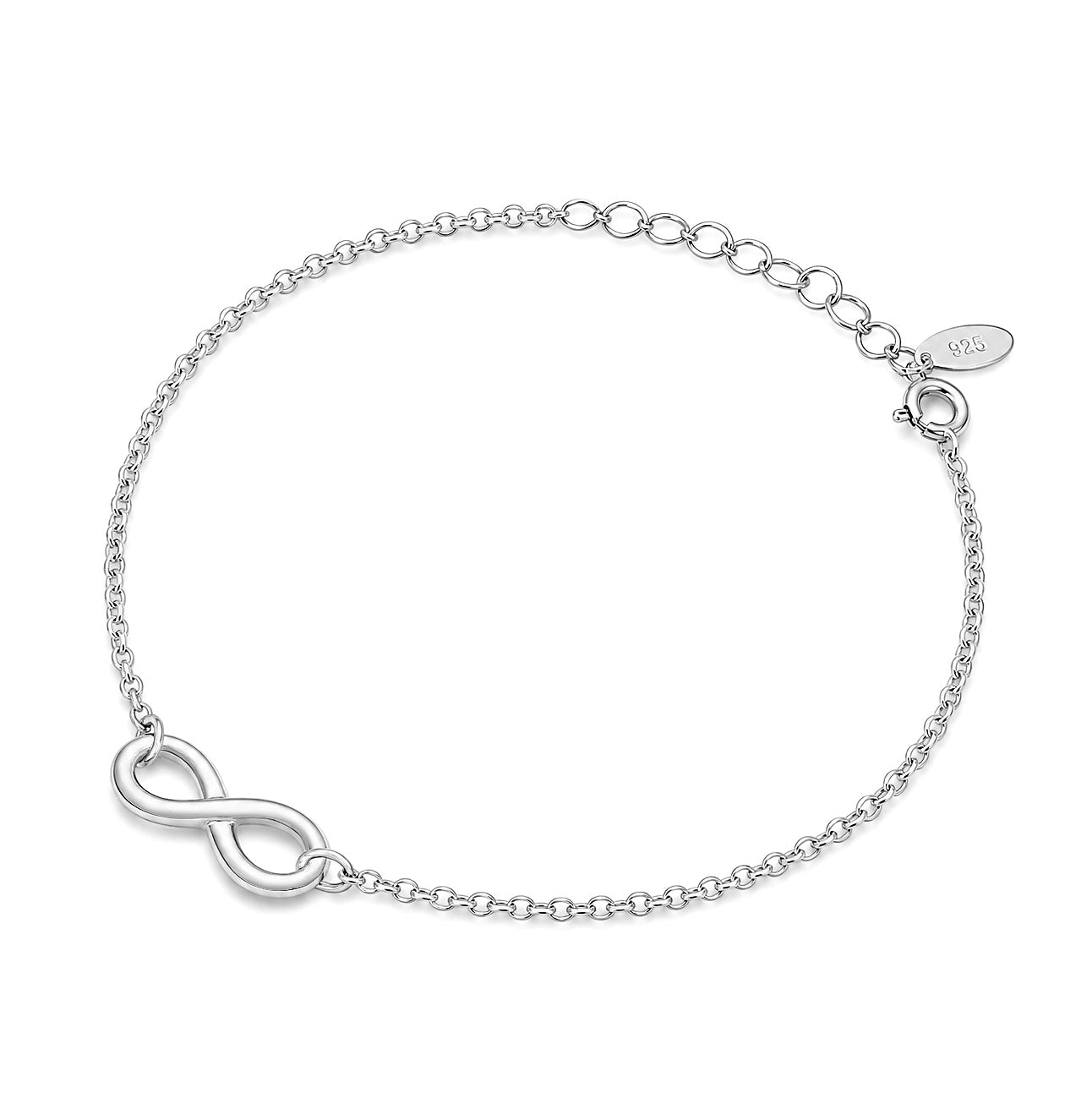 Silver Infinity Bracelet