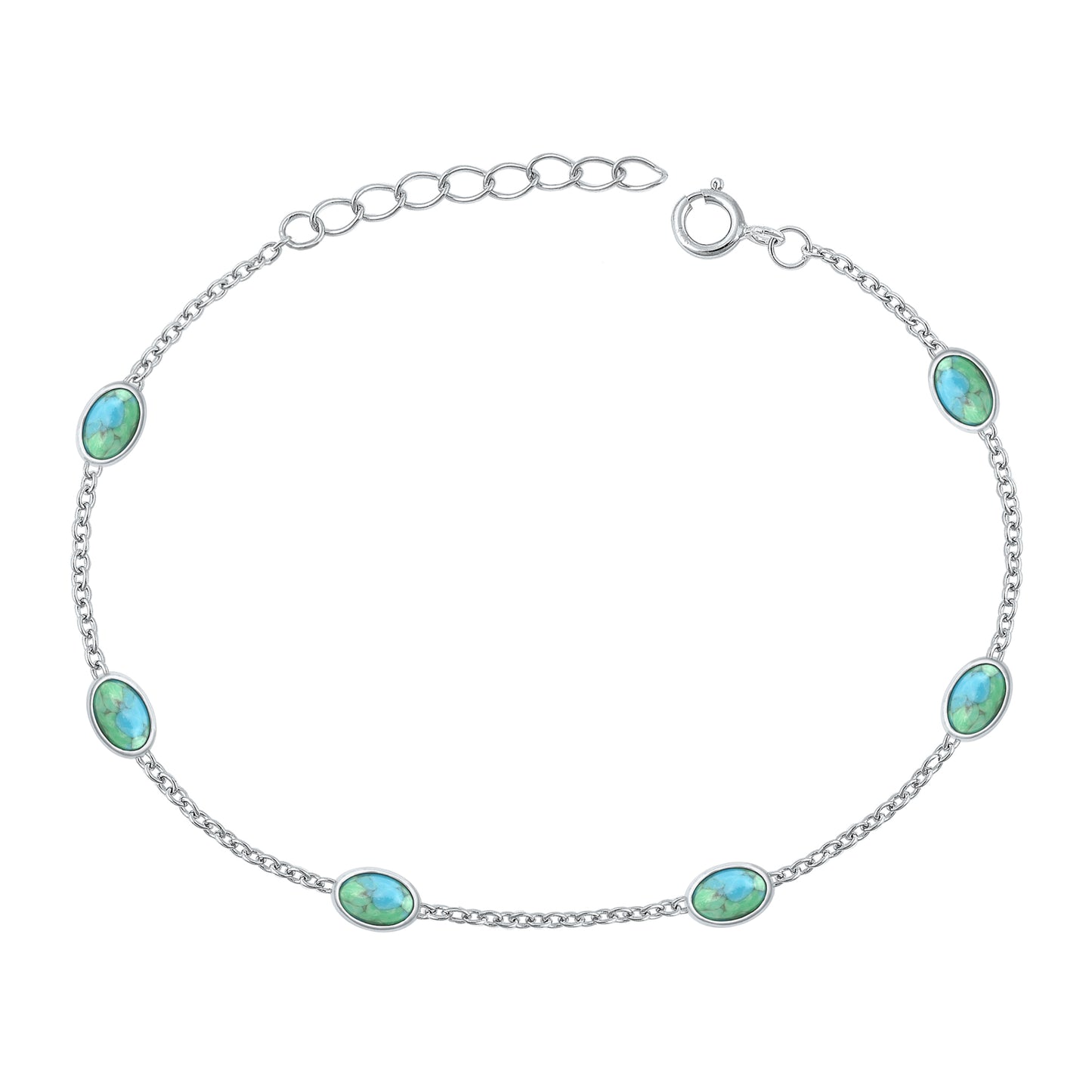 Silver Stone Bracelet