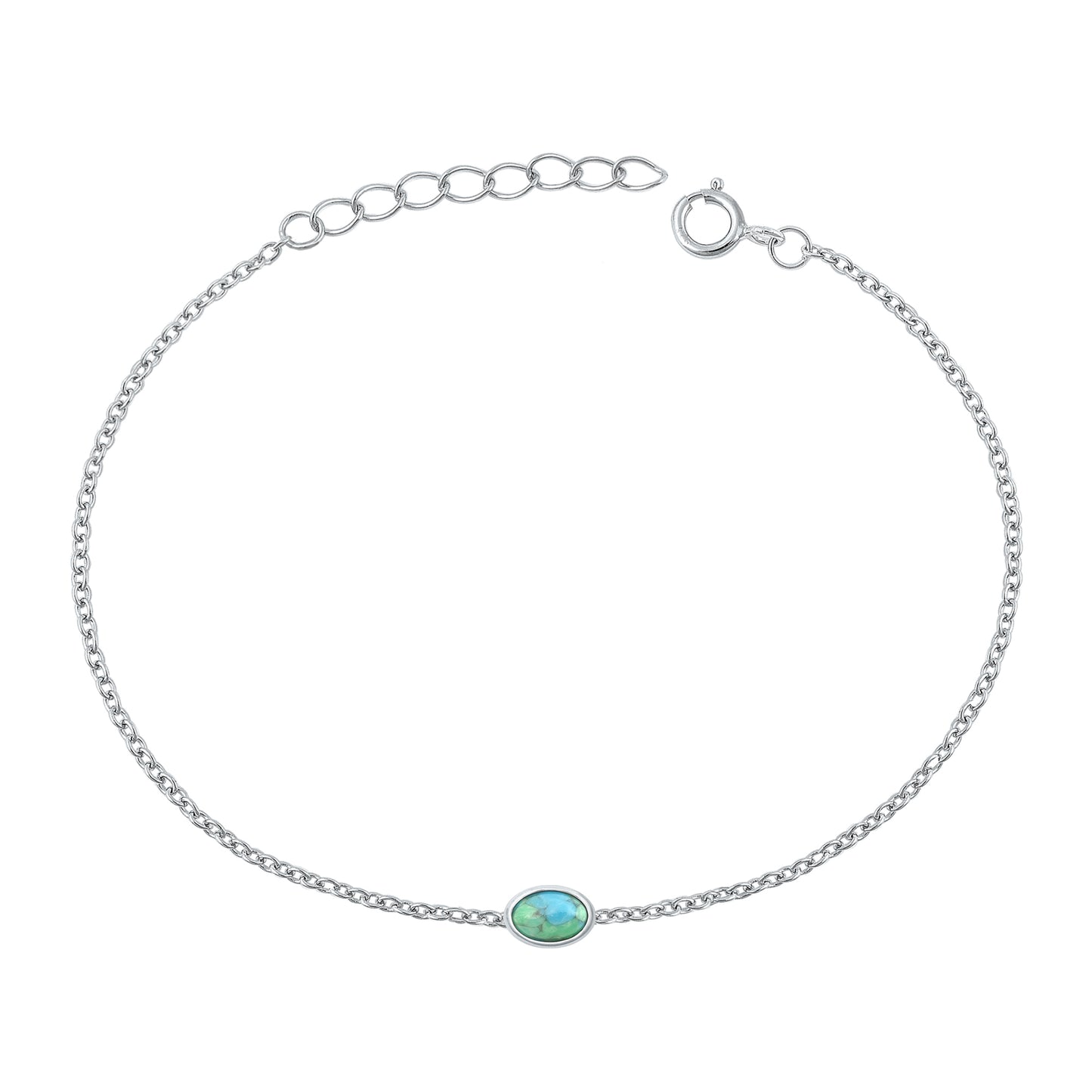 Silver Stone Bracelet