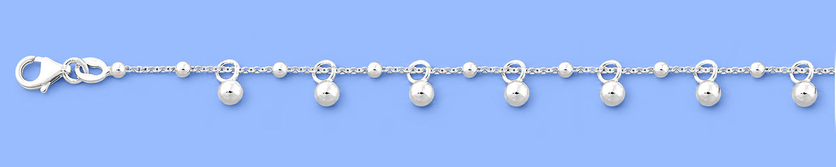 Silver Charm Bracelet