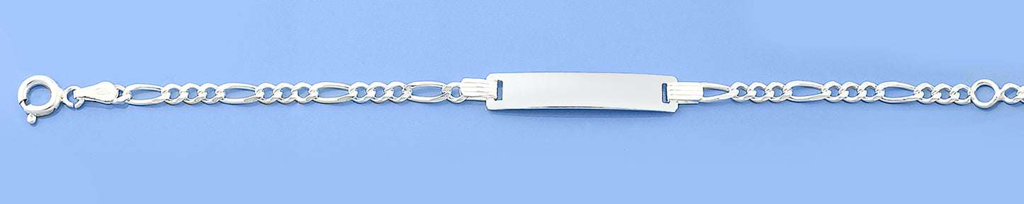 Silver Childrens ID Bracelet
