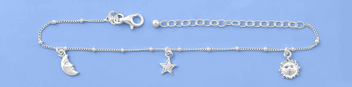 Silver Celestial Bracelet