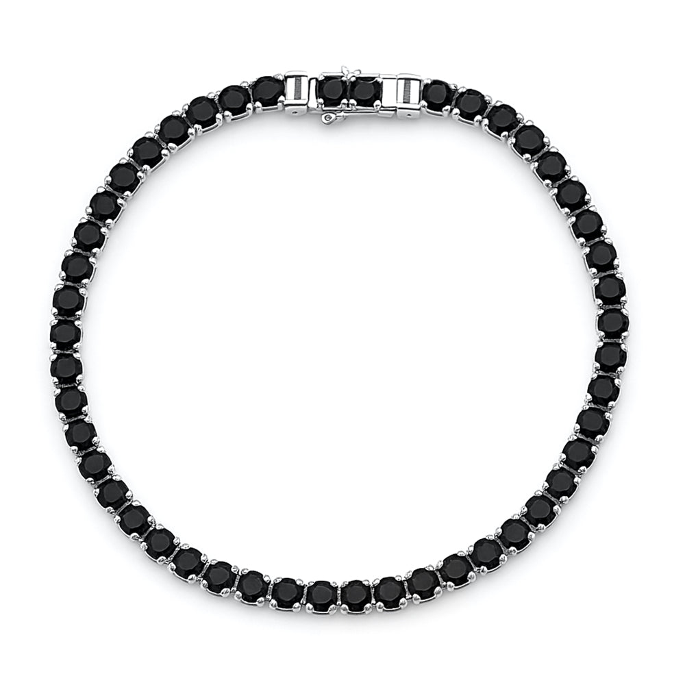 Silver CZ Tennis Bracelet
