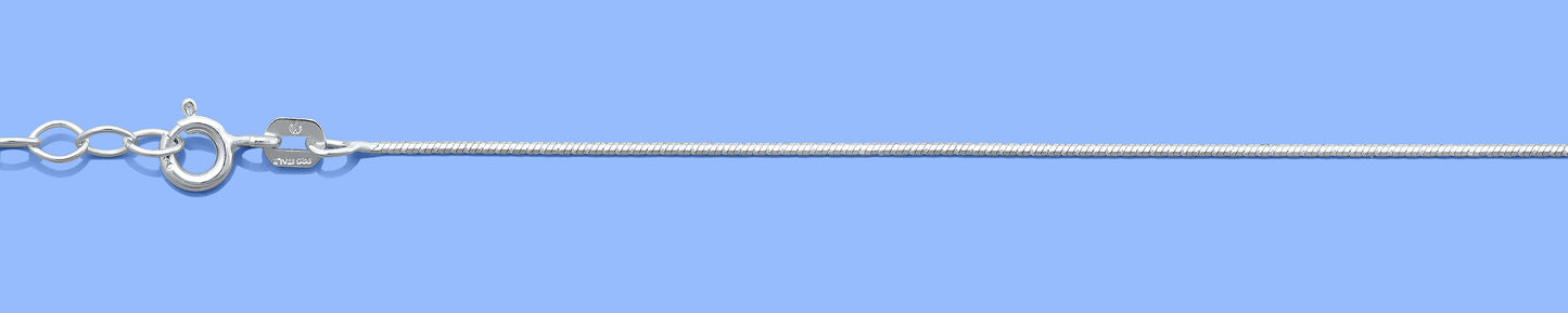 Silver Bracelet - Multi-Faceted Snake Chain