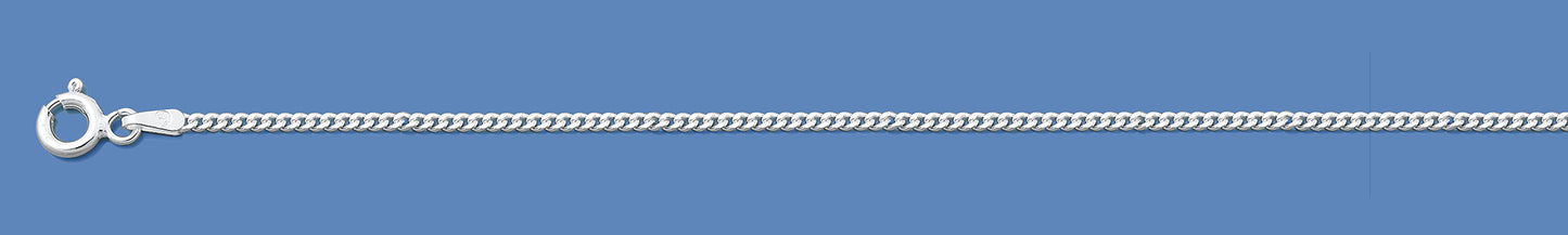 Silver Italian Chain - Curb 050