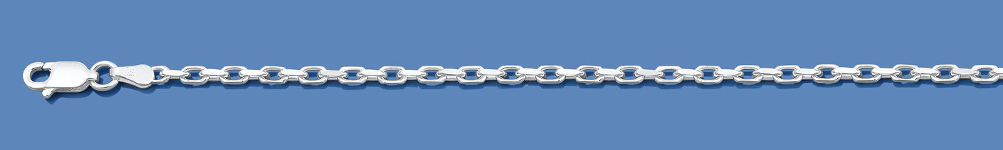 Silver Italian Chain - Cable 080