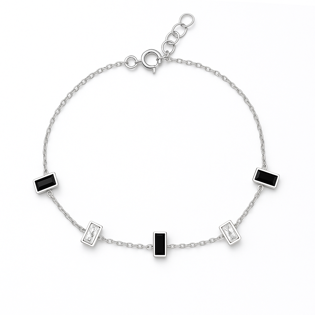 Silver CZ Bracelet