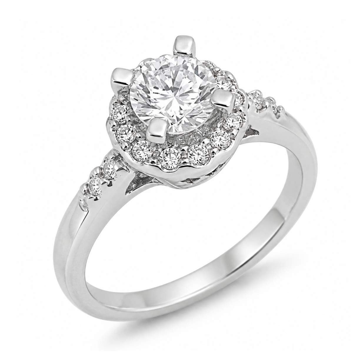 Silver CZ Ring