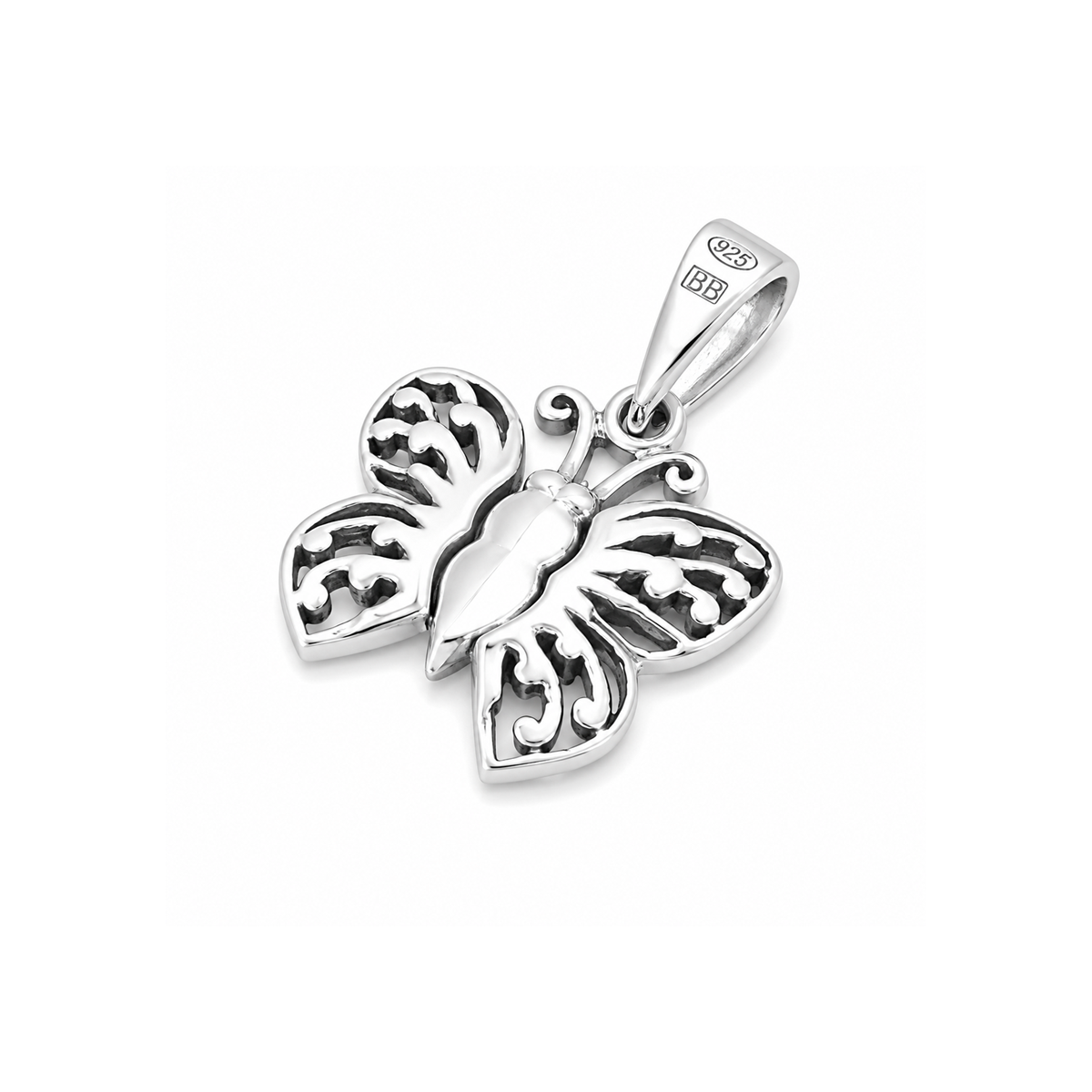 Silver Pendant - Butterfly