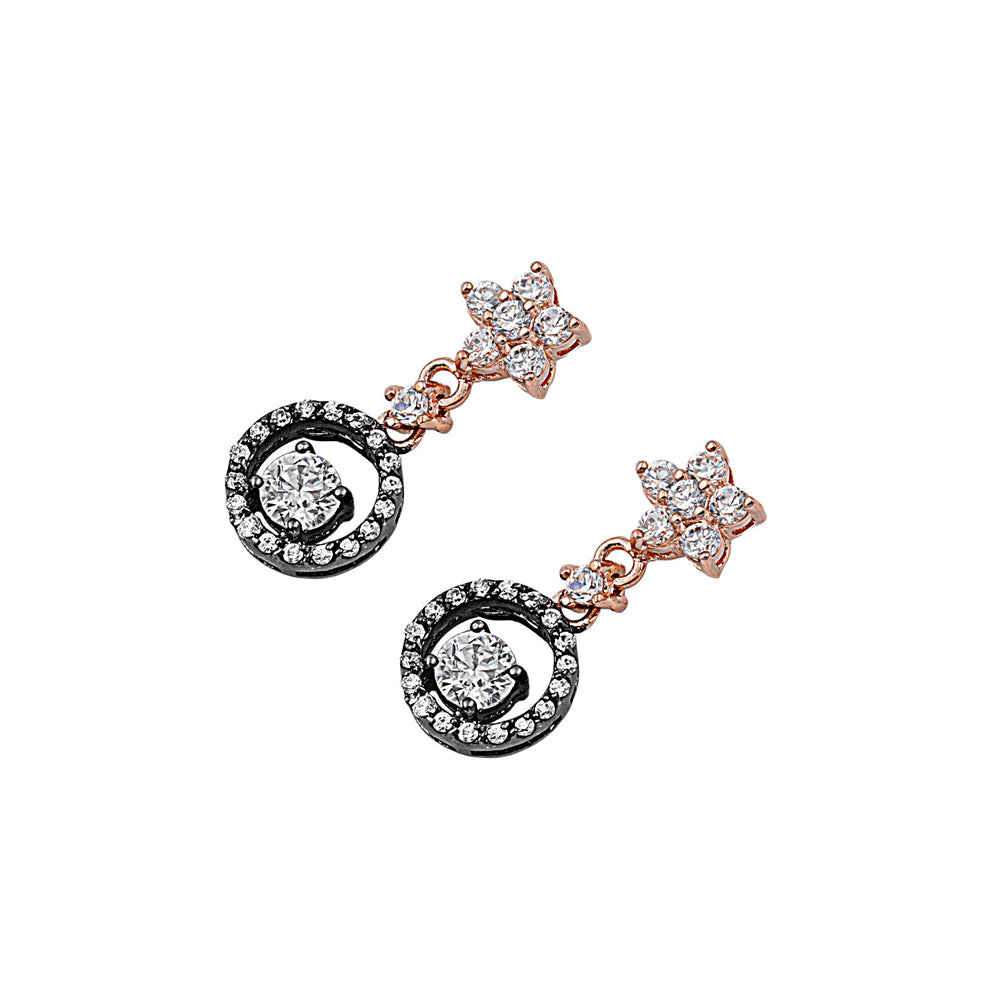 Silver CZ Earring