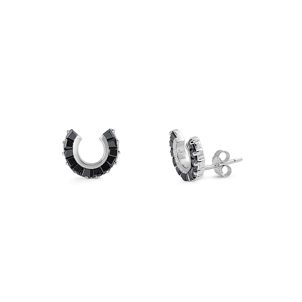 Silver CZ Earring