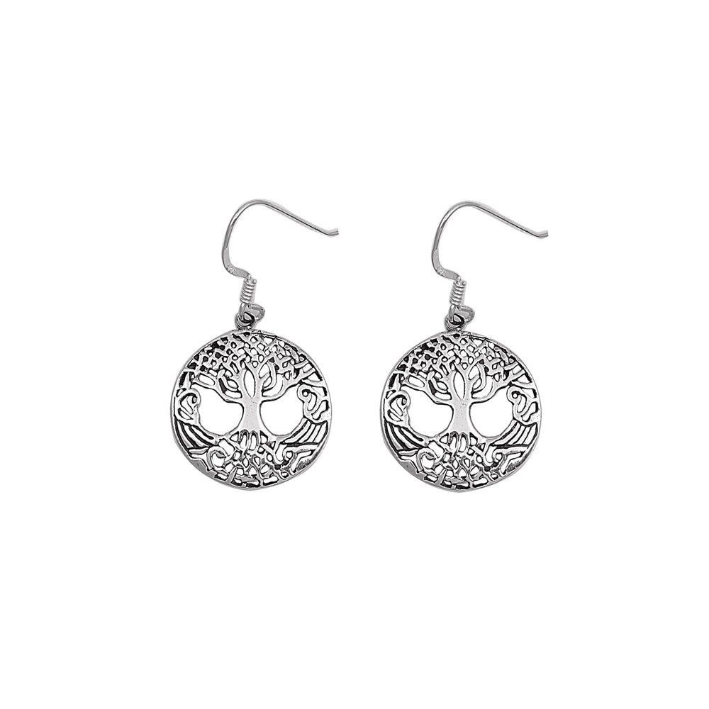 Silver Earrings - Tree of Life
