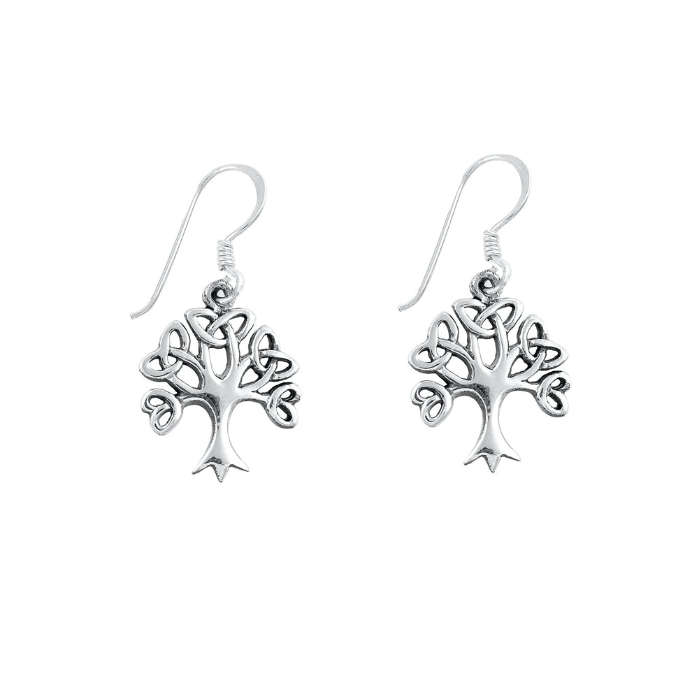 Silver Earrings - Tree of Life