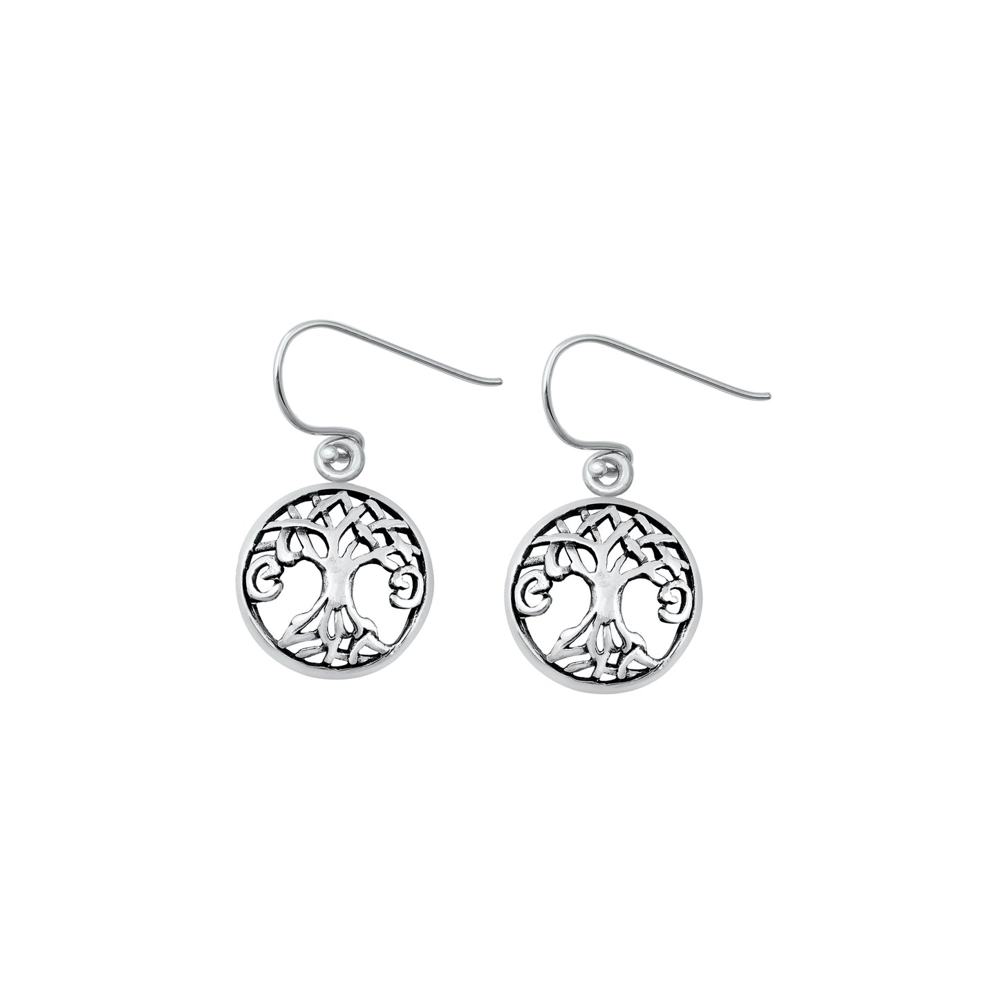 Silver Earrings - Tree of Life