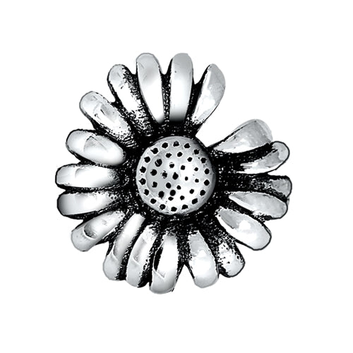 Silver Stud Earrings - Flower