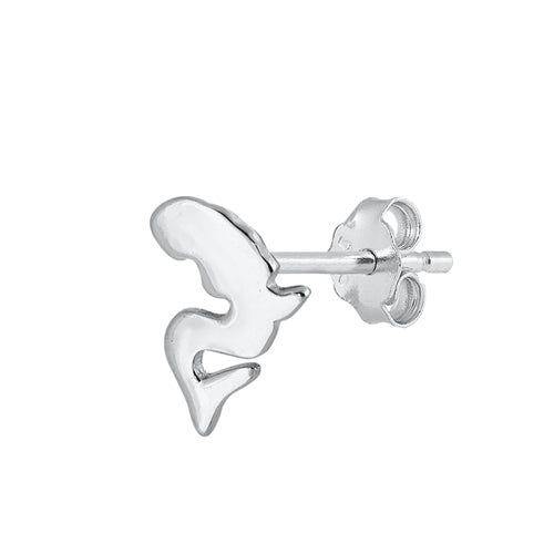 Silver Earrings - Mermaid