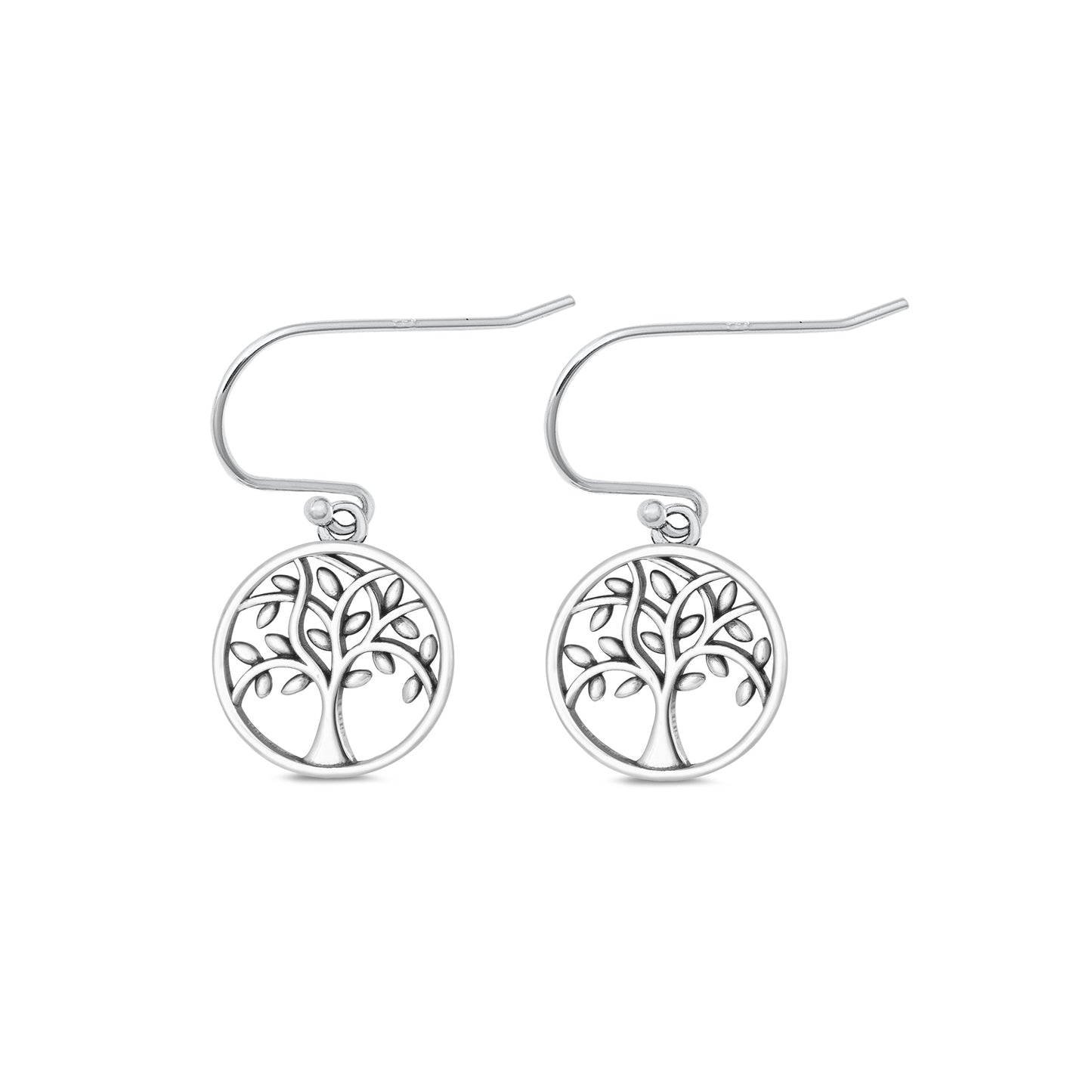 Silver Earring - Tree of Life