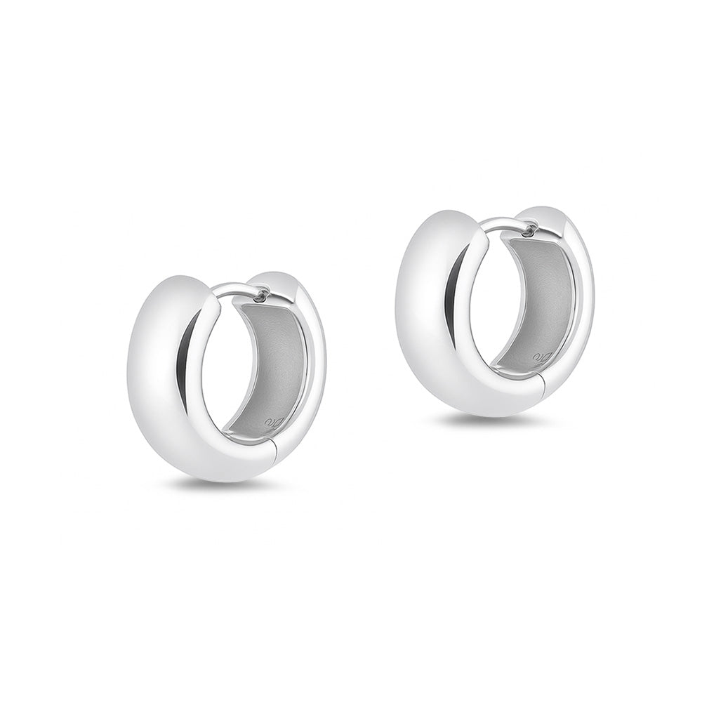 Silver Hoop Earrings