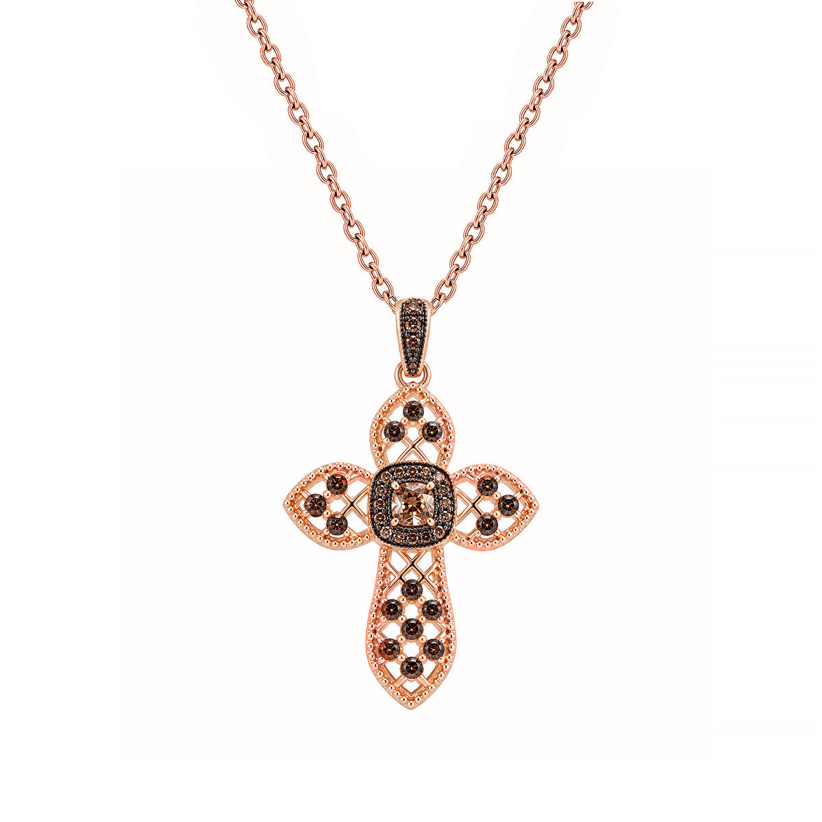Silver CZ Necklace