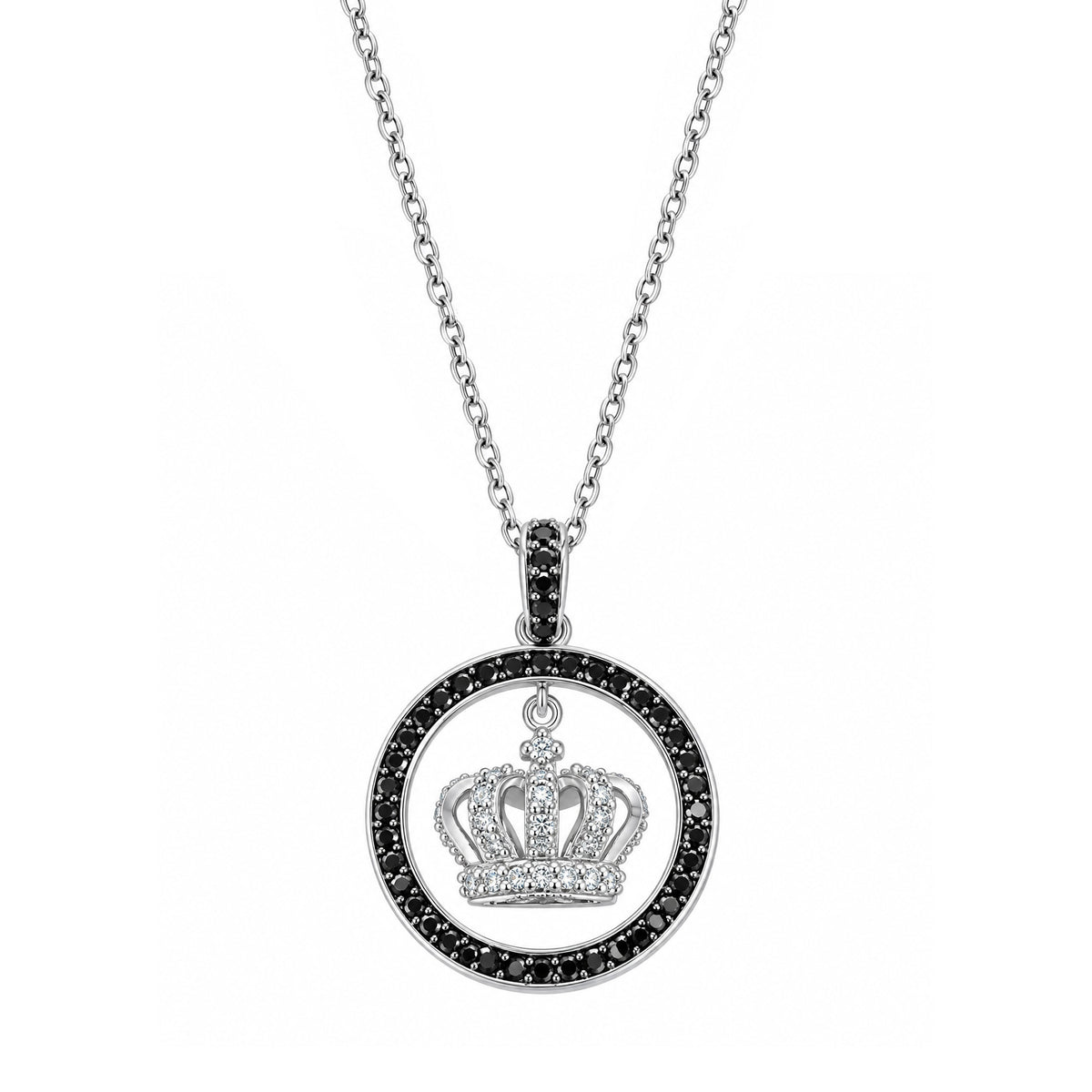 Silver CZ Necklace
