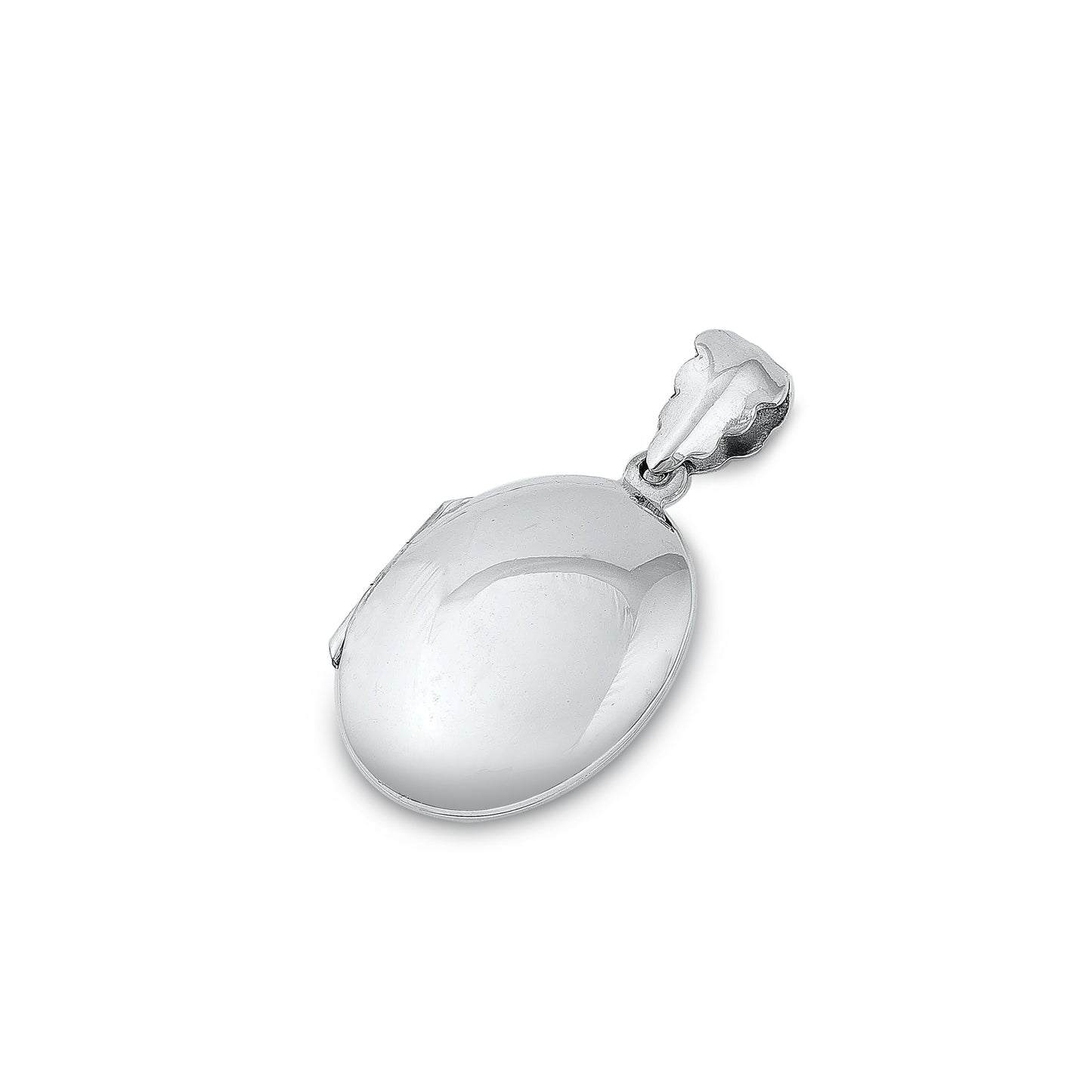 Silver Pendant - Oval