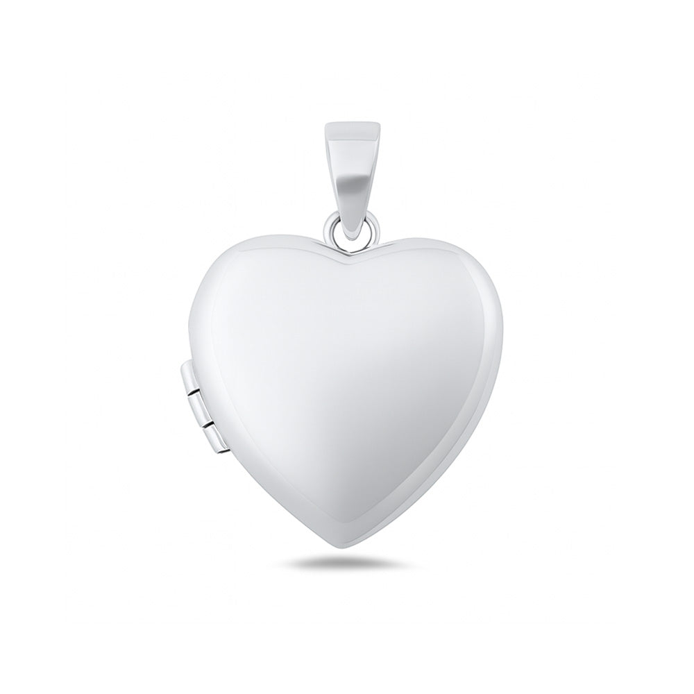 Silver Pendant - Heart Locket