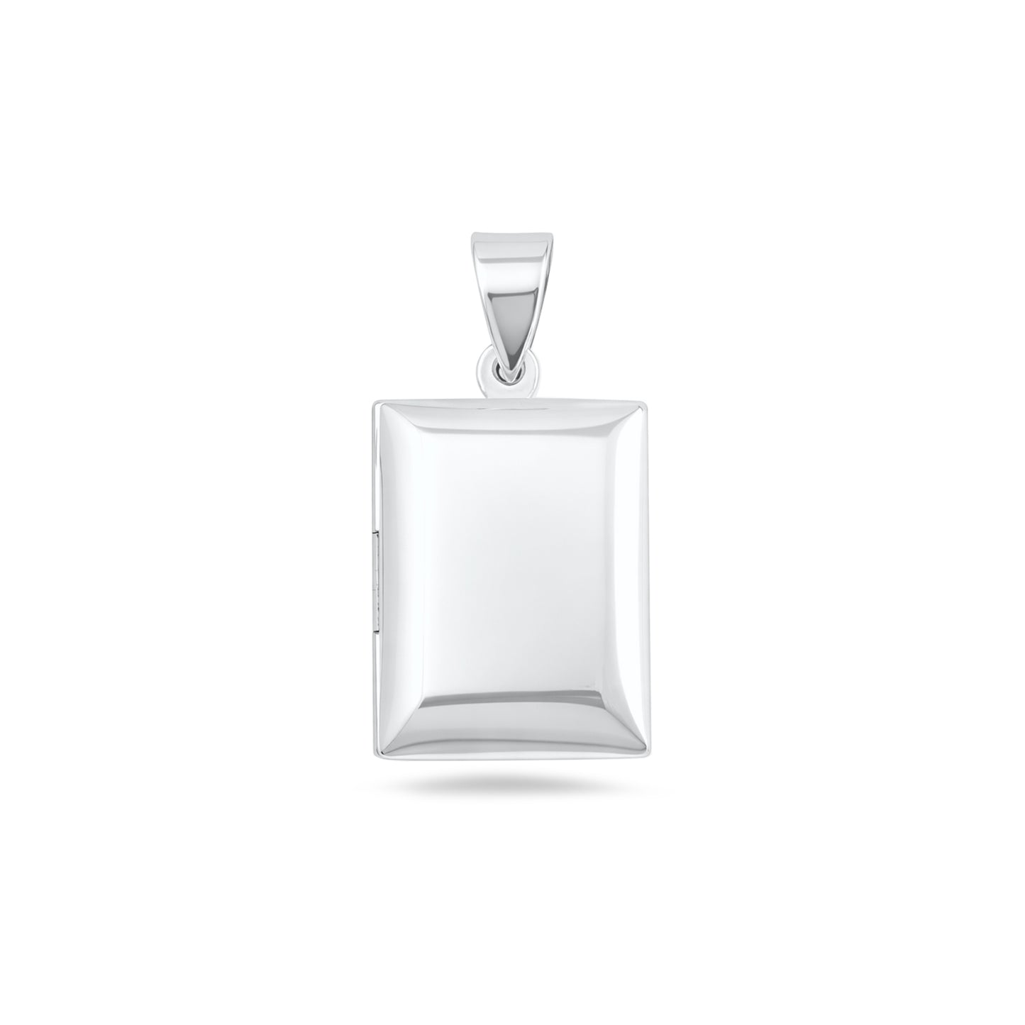 Silver Rectangle Locket