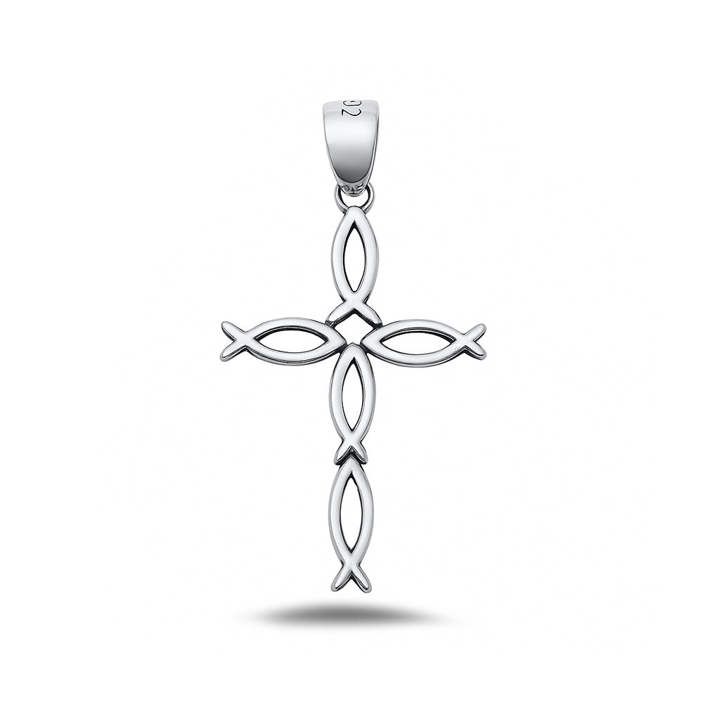 Silver Pendant - Celtic Cross