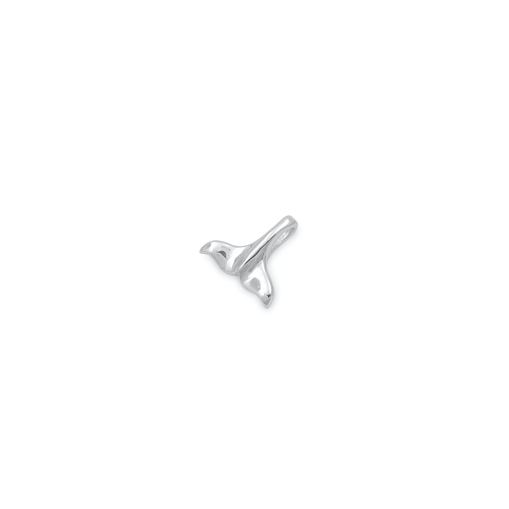 Silver Pendant - Whale Tail