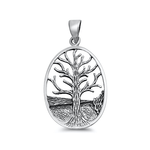 Silver Pendant - Tree of Life