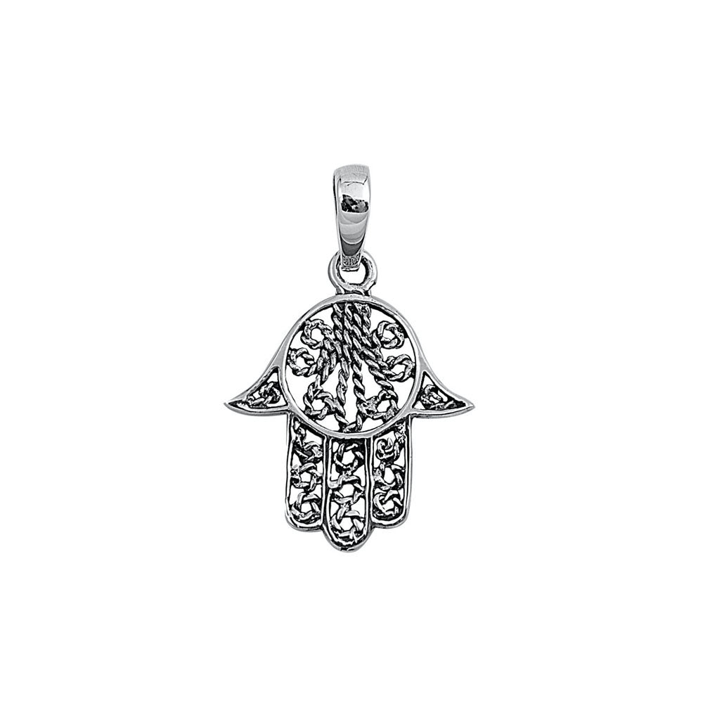 Silver Pendant - Hand of God