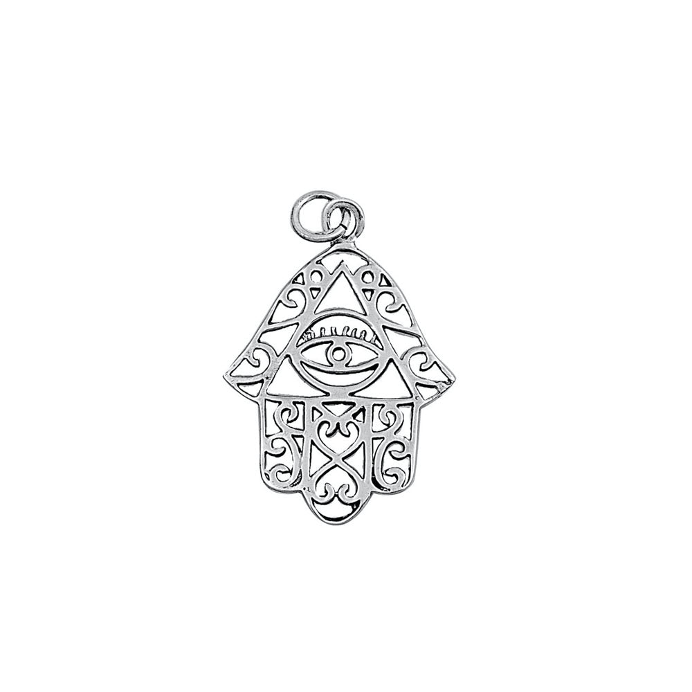 Silver Pendant - Hand of God