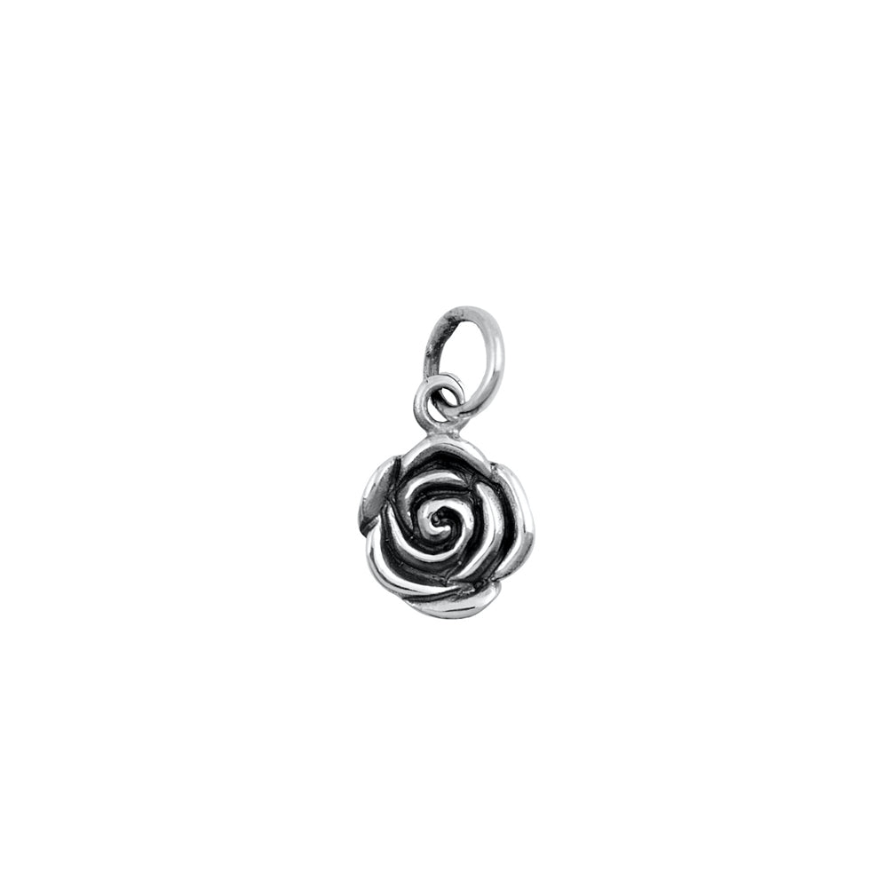 Silver Pendant - Rose