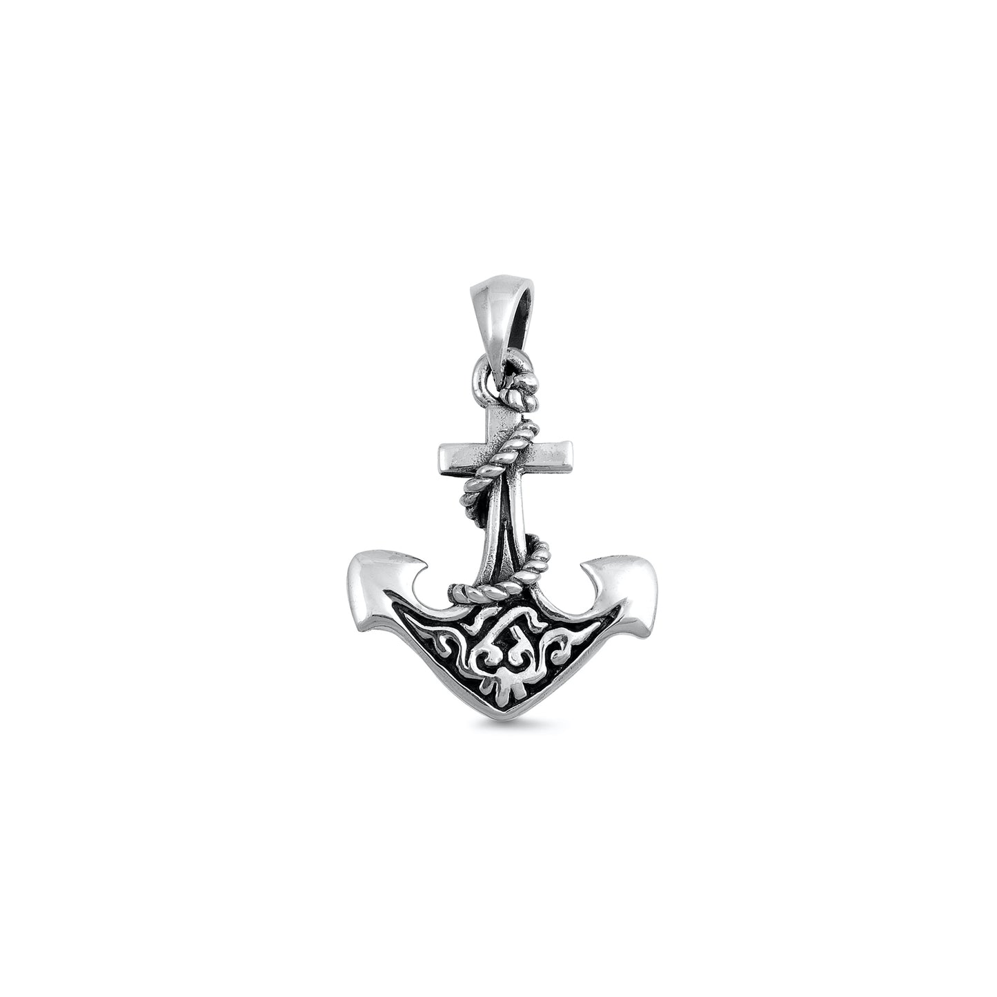 Silver Pendant - Anchor
