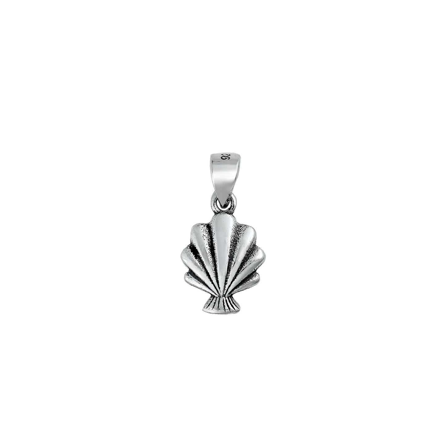 Silver Pendant - Seashell