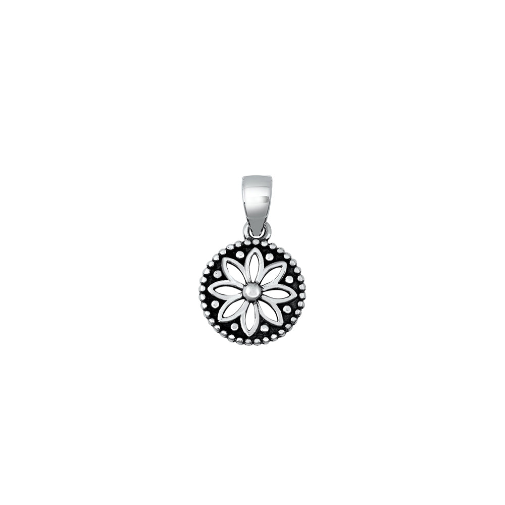 Silver Pendant - Mandala