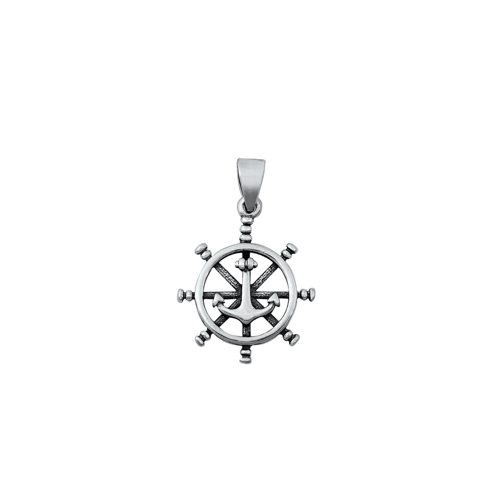 Silver Pendant - Helm