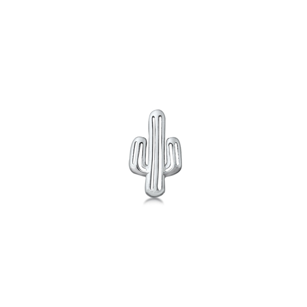 Silver Pendant - Cactus