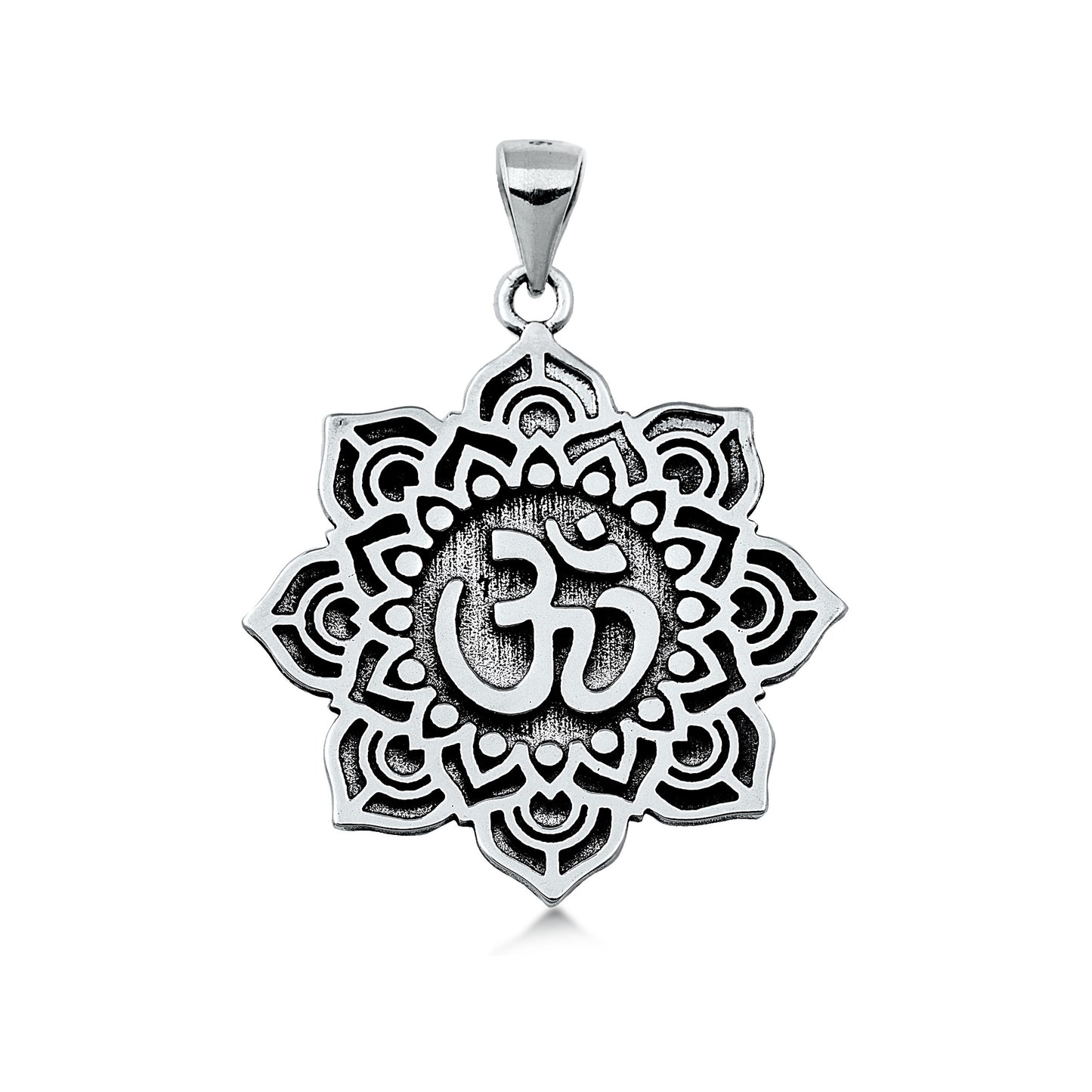 Silver Pendant - Om