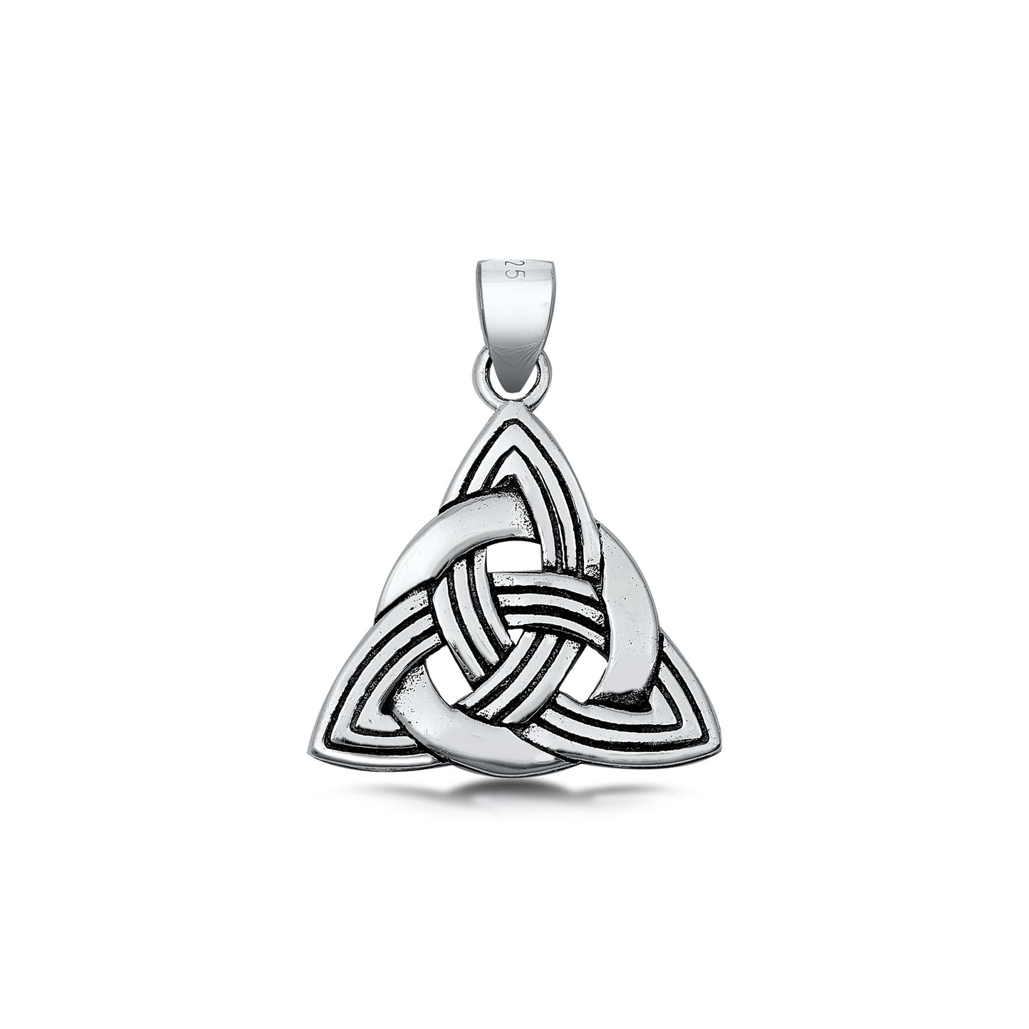 Silver Pendant - Trinity Knot