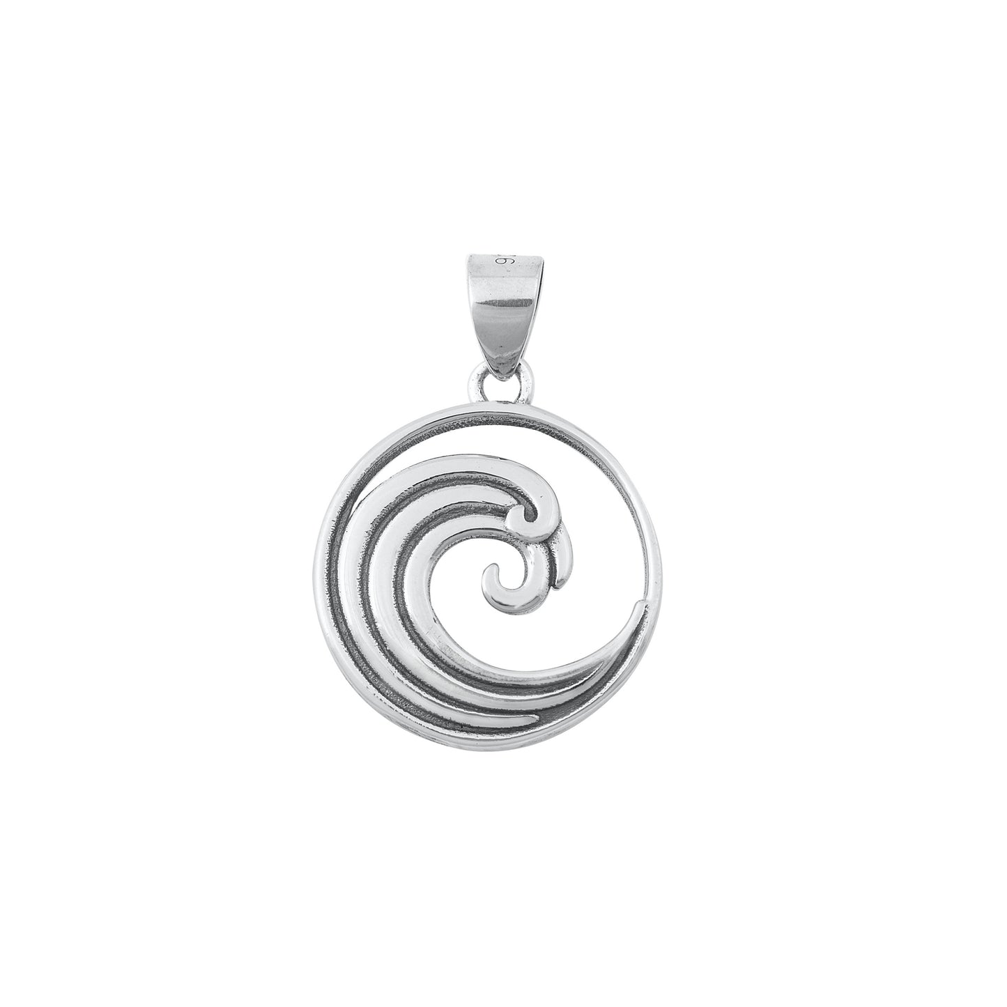 Silver Pendant - Wave