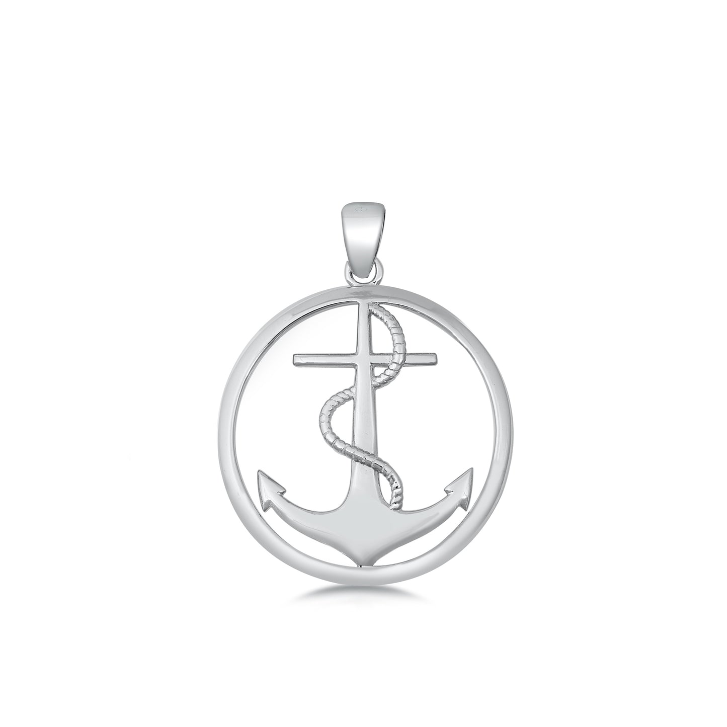 Silver Pendant - Anchor
