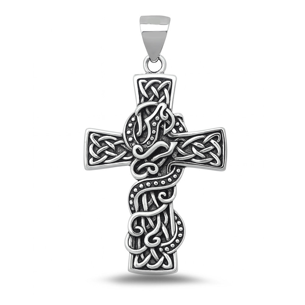 Silver Pendant - Celtic Cross