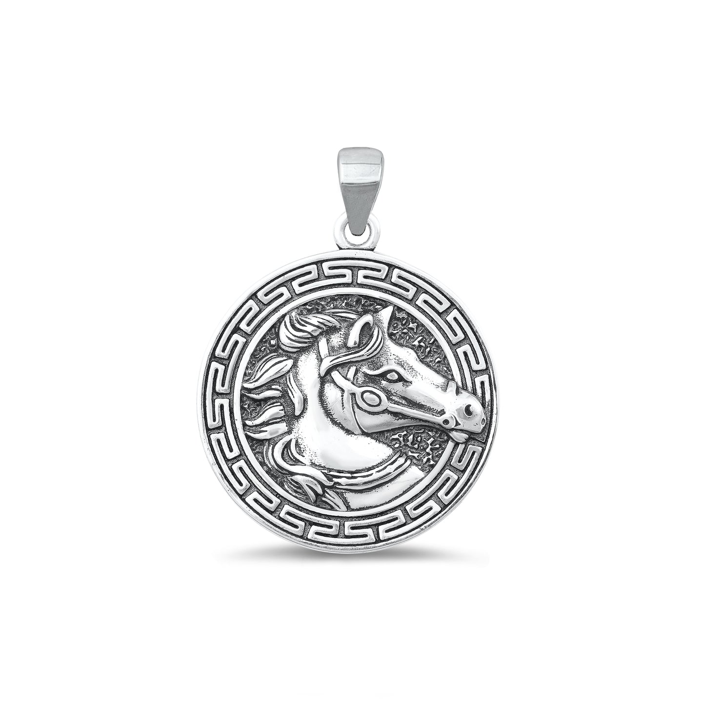 Silver Pendant - Horse