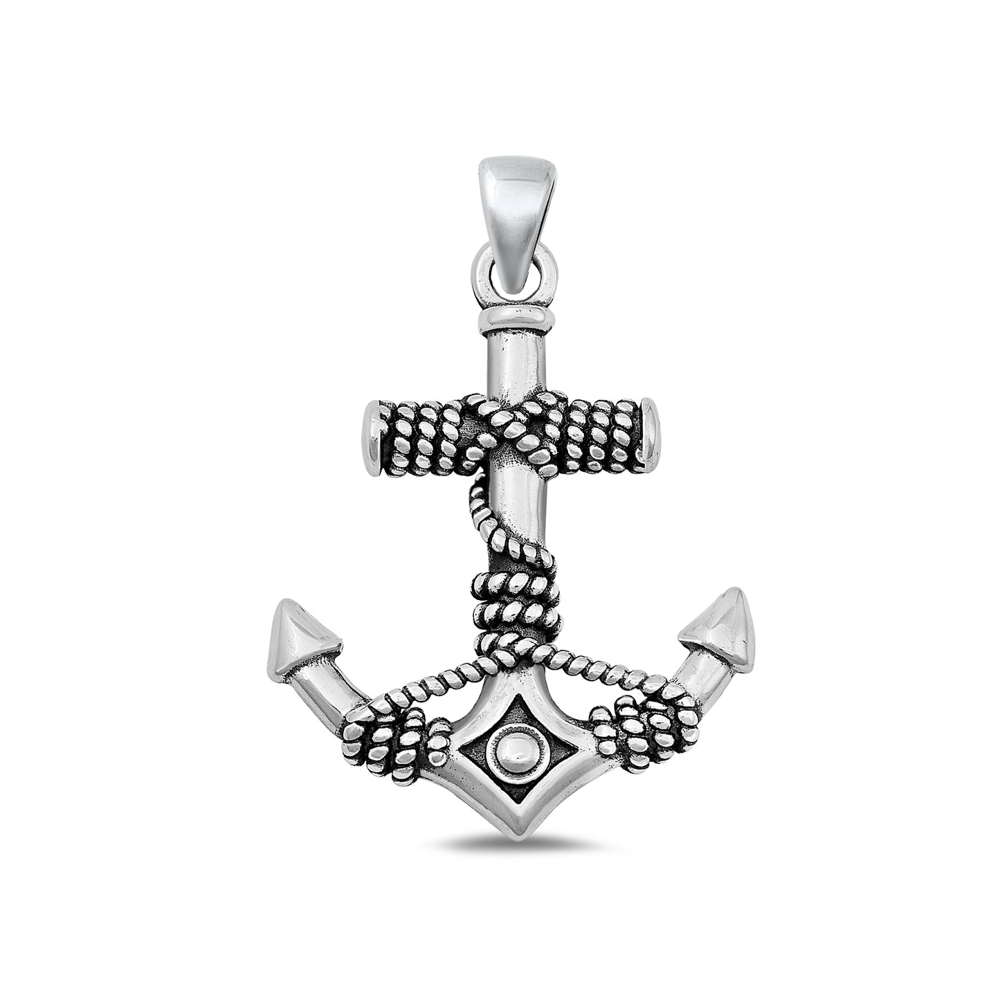 Silver Pendant - Anchor